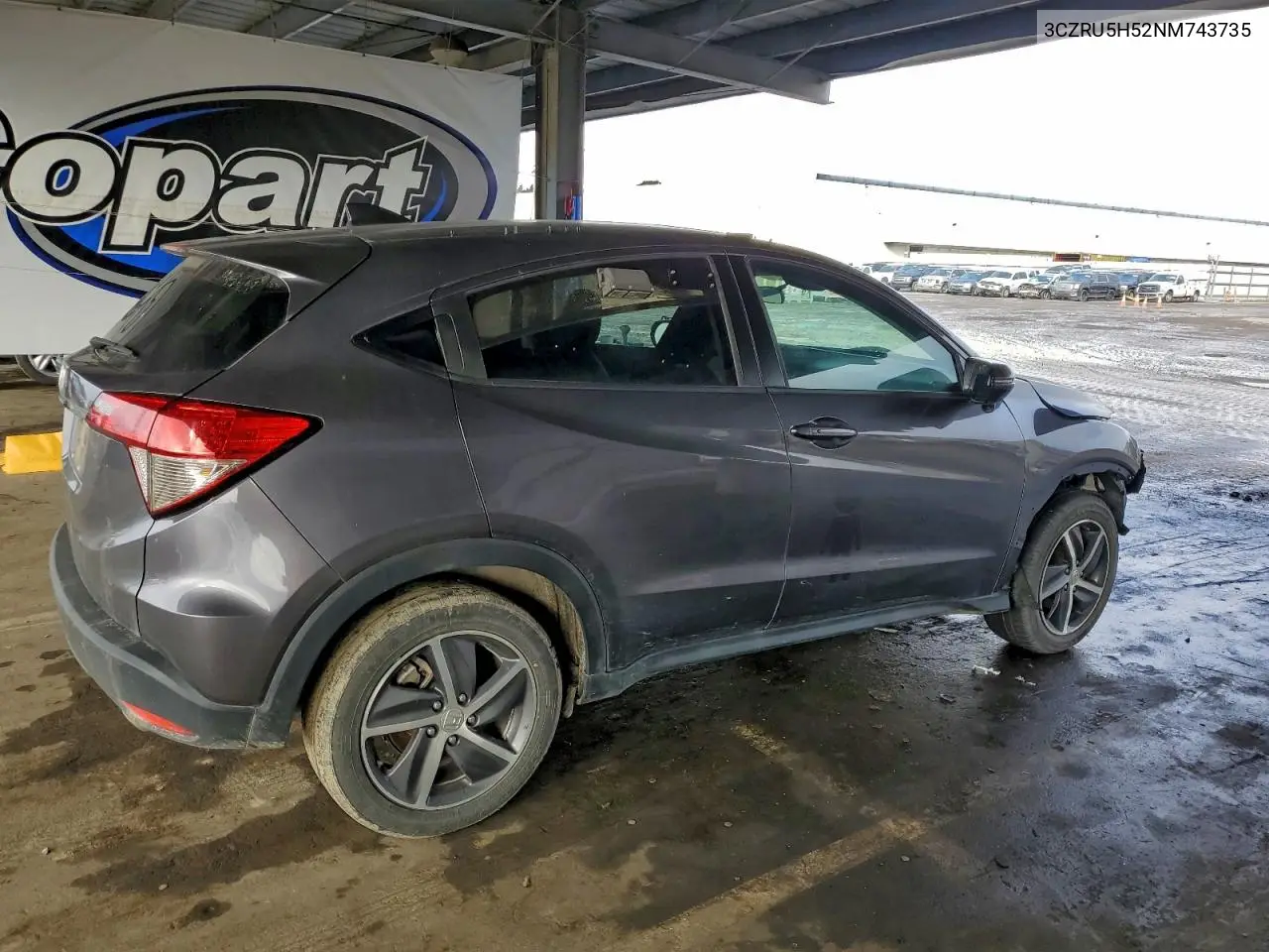 3CZRU5H52NM743735 2022 Honda Hr-V Ex