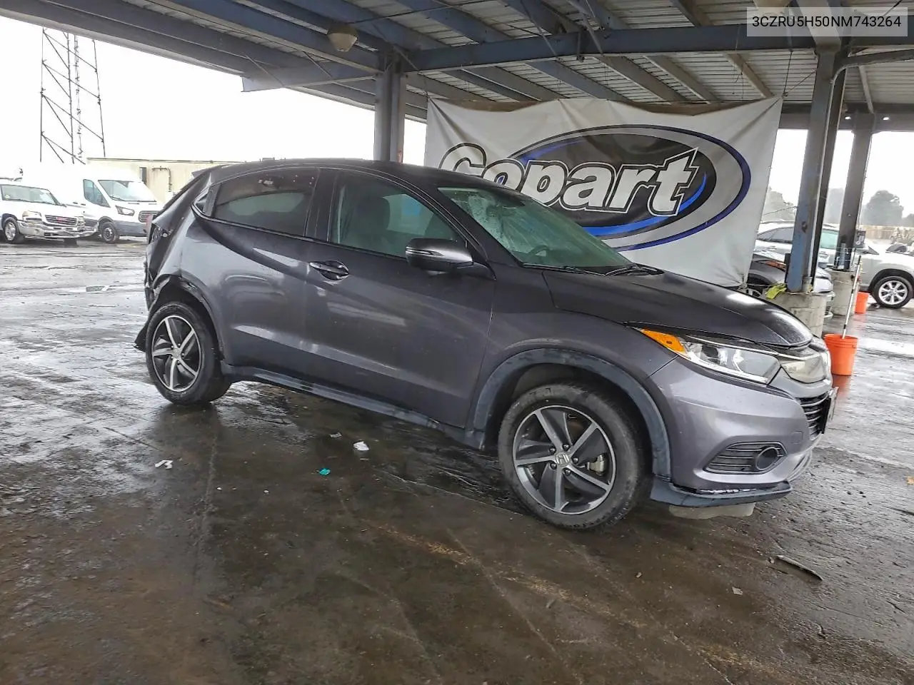 3CZRU5H50NM743264 2022 Honda Hr-V Ex
