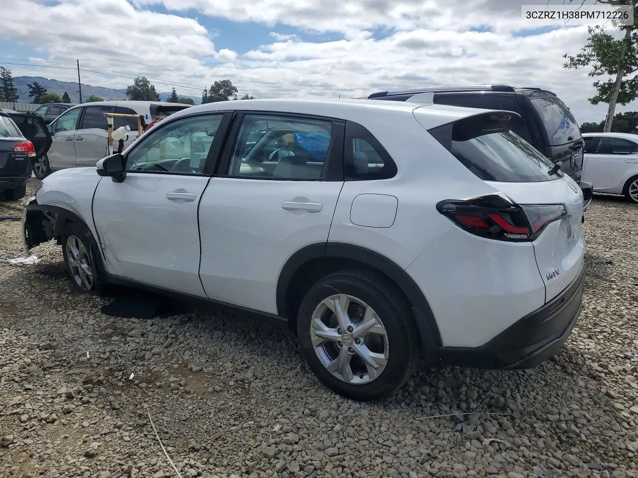 2023 Honda Hr-V Lx VIN: 3CZRZ1H38PM712226 Lot: 49789146