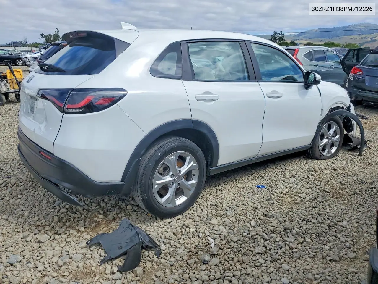 2023 Honda Hr-V Lx VIN: 3CZRZ1H38PM712226 Lot: 49789146