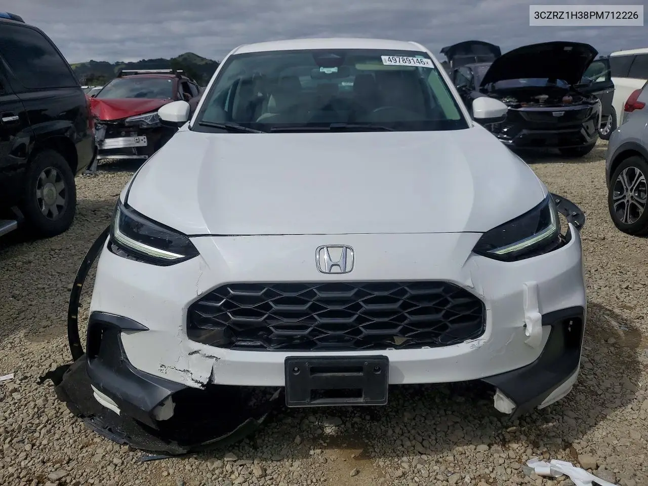 2023 Honda Hr-V Lx VIN: 3CZRZ1H38PM712226 Lot: 49789146