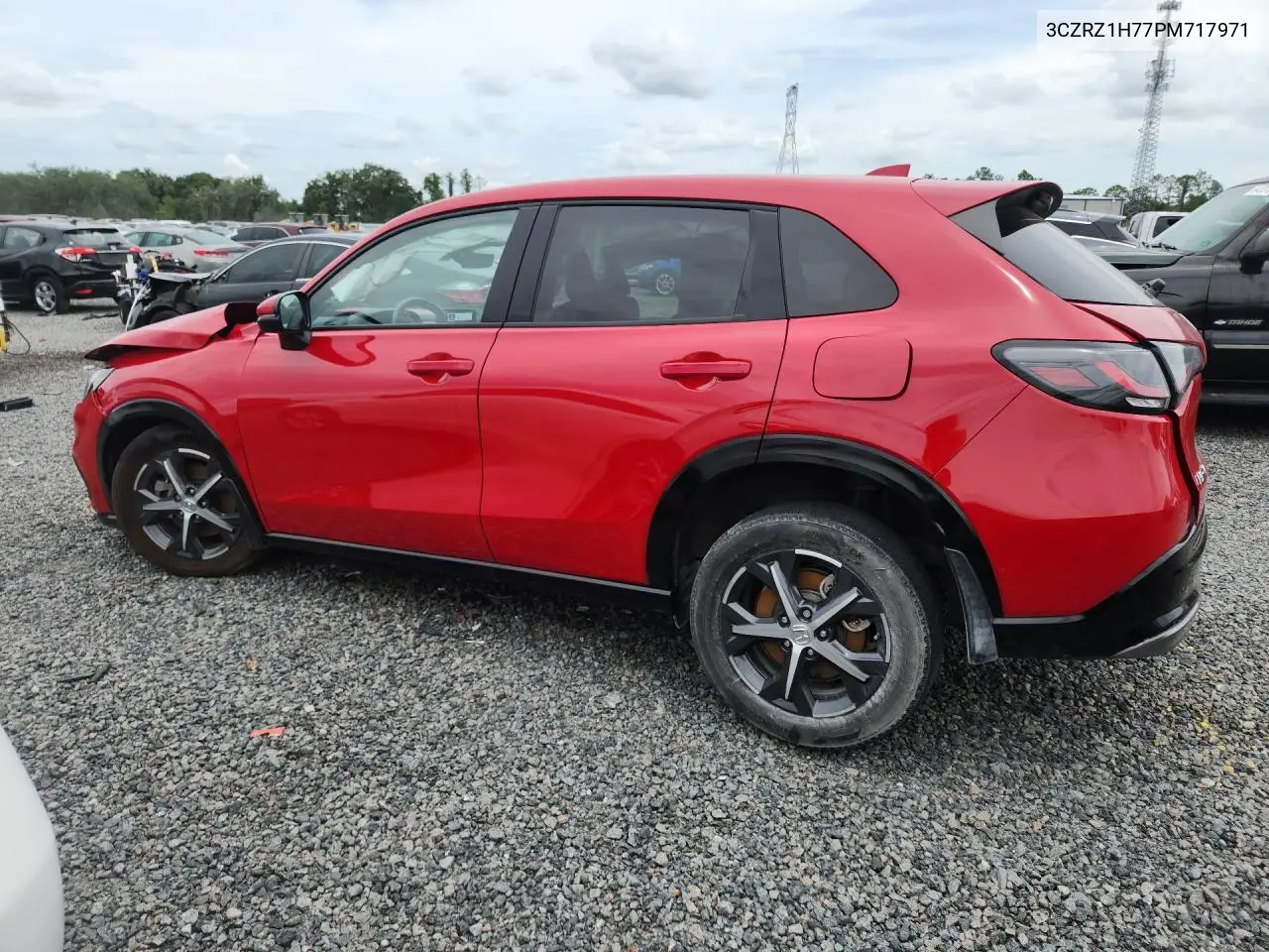 2023 Honda Hr-V Exl VIN: 3CZRZ1H77PM717971 Lot: 56346556