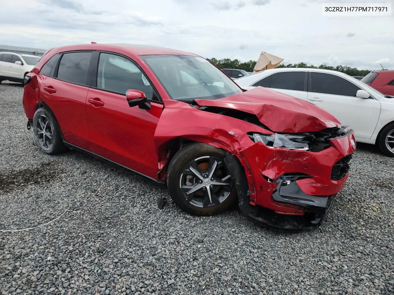 2023 Honda Hr-V Exl VIN: 3CZRZ1H77PM717971 Lot: 56346556