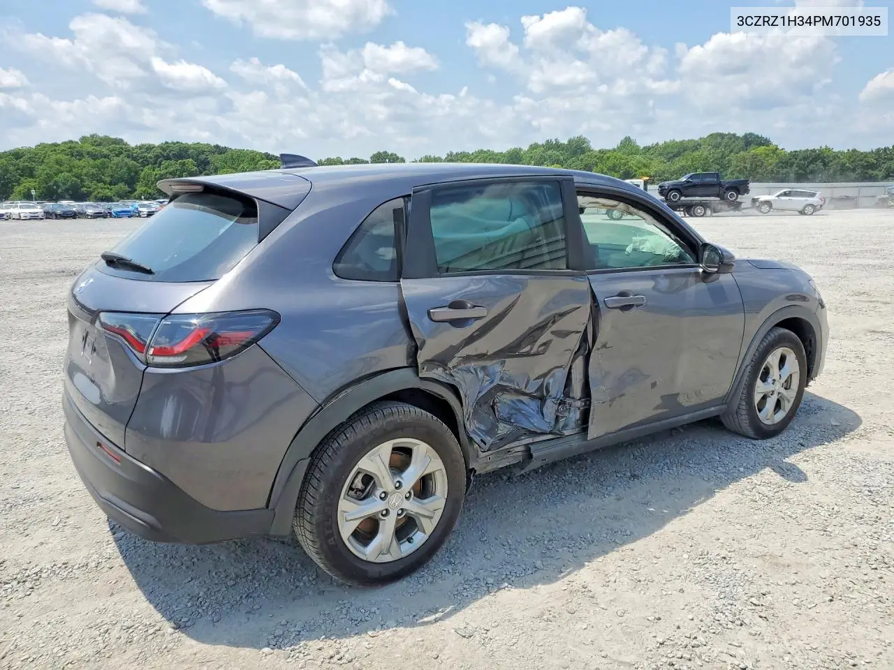 2023 Honda Hr-V Lx VIN: 3CZRZ1H34PM701935 Lot: 59249366