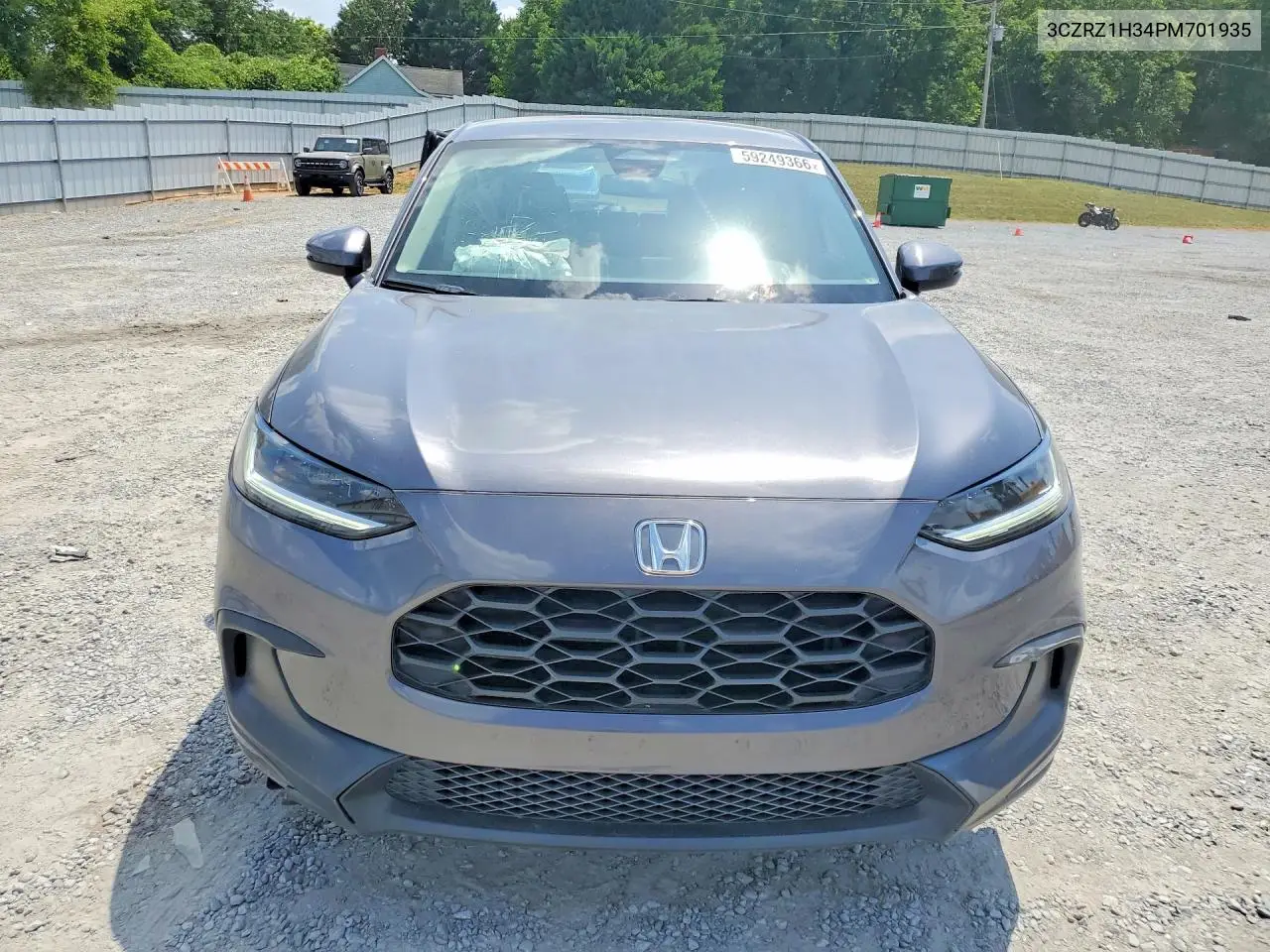 2023 Honda Hr-V Lx VIN: 3CZRZ1H34PM701935 Lot: 59249366