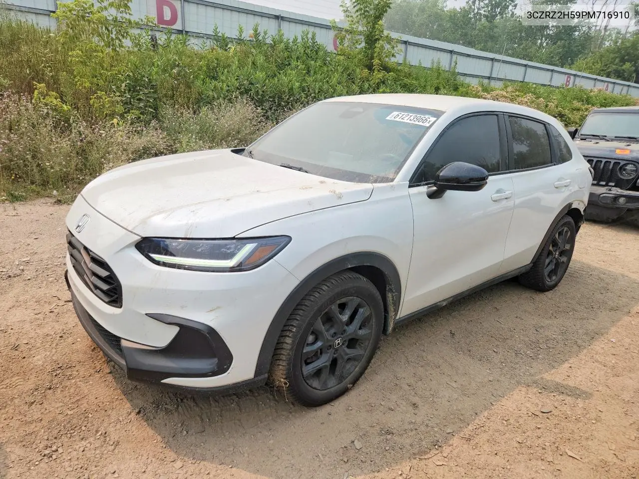 2023 Honda Hr-V Sport VIN: 3CZRZ2H59PM716910 Lot: 61213966