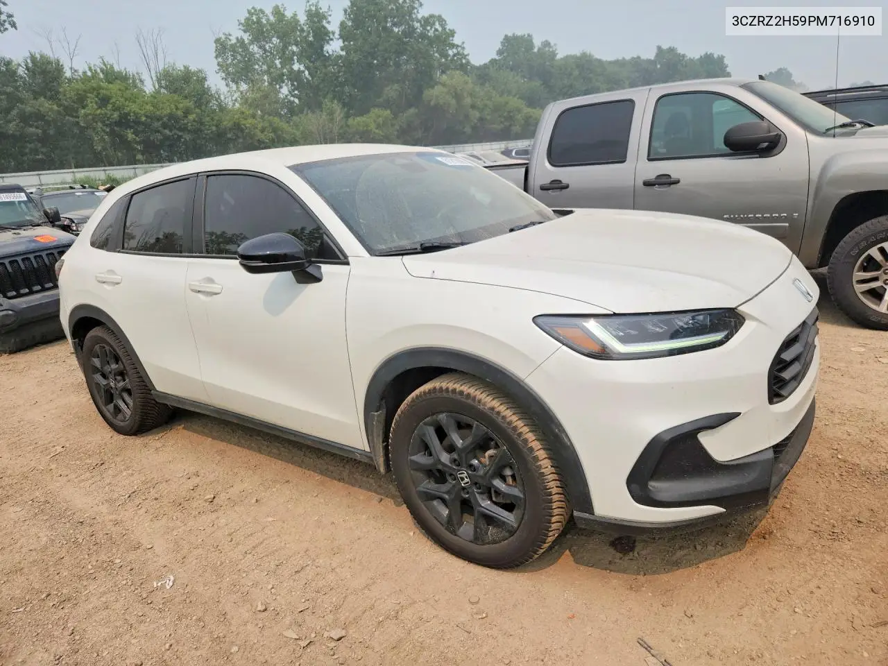 2023 Honda Hr-V Sport VIN: 3CZRZ2H59PM716910 Lot: 61213966