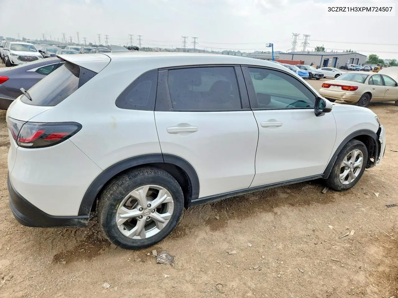 2023 Honda Hr-V Lx VIN: 3CZRZ1H3XPM724507 Lot: 61410766