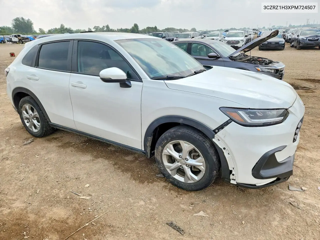2023 Honda Hr-V Lx VIN: 3CZRZ1H3XPM724507 Lot: 61410766