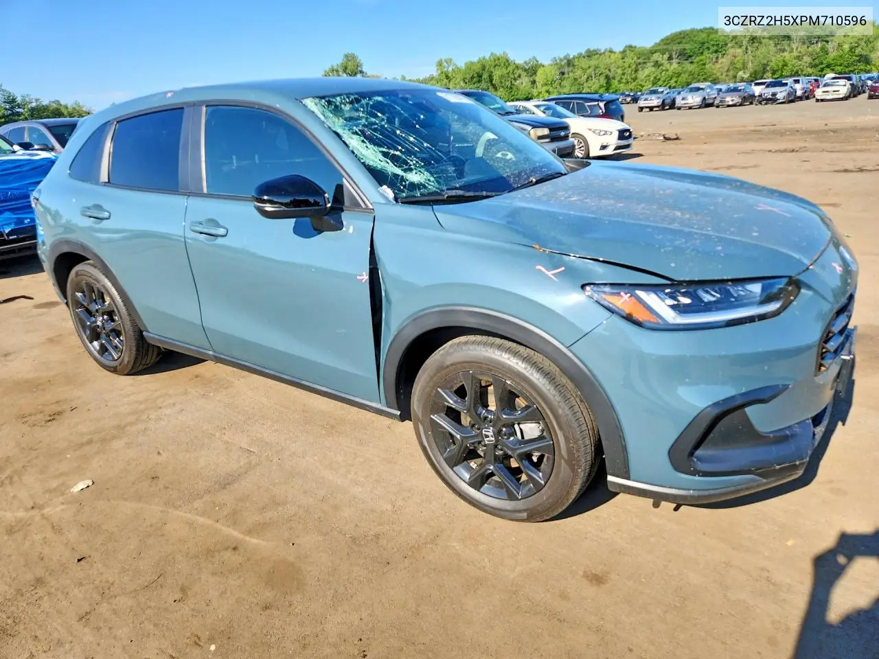 2023 Honda Hr-V Sport VIN: 3CZRZ2H5XPM710596 Lot: 61700476