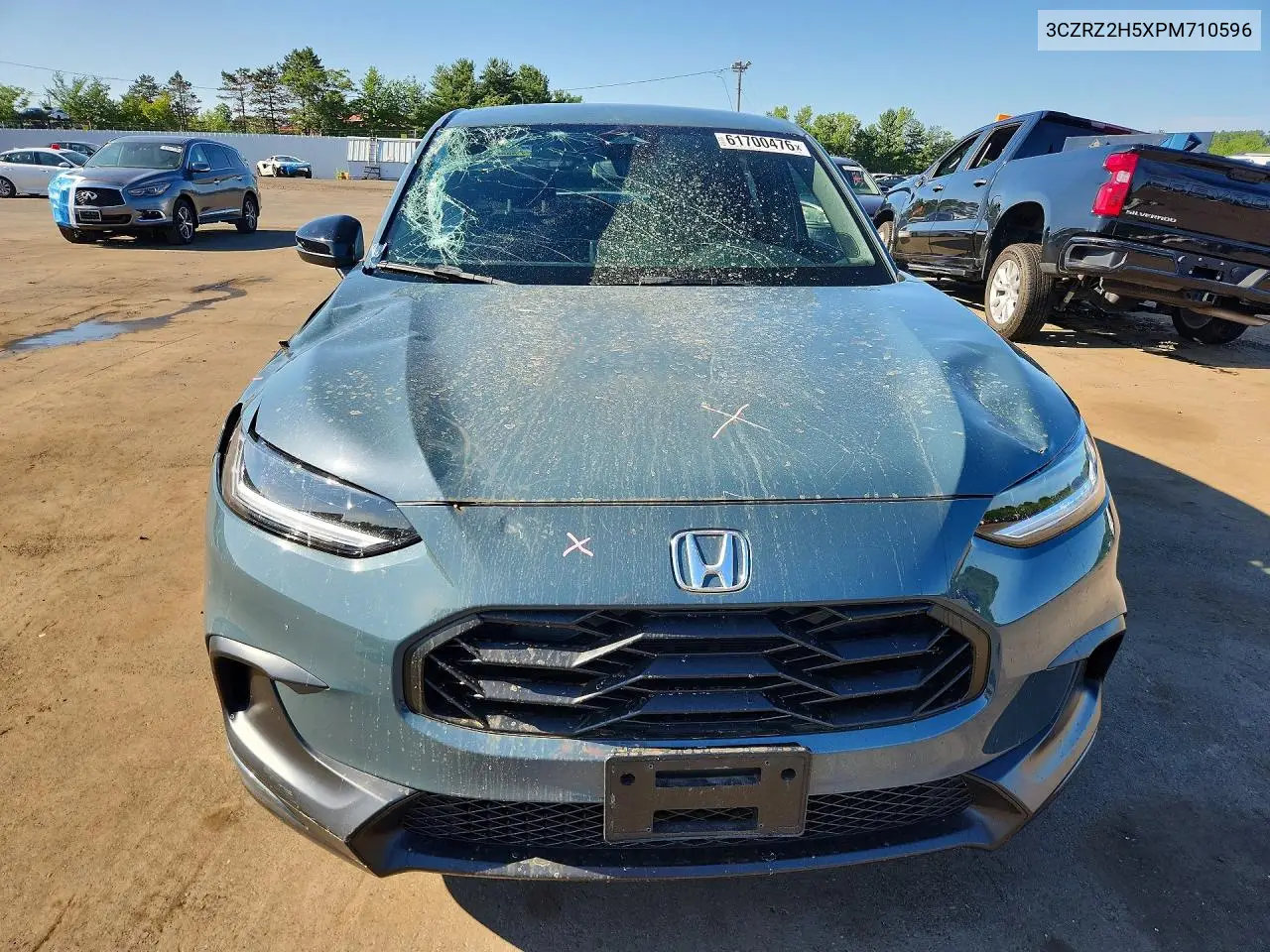 2023 Honda Hr-V Sport VIN: 3CZRZ2H5XPM710596 Lot: 61700476