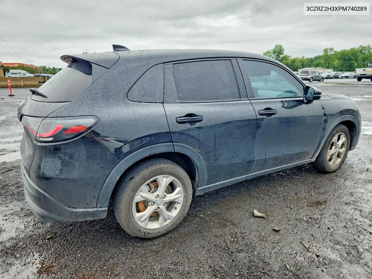 2023 Honda Hr-V Lx VIN: 3CZRZ2H3XPM740289 Lot: 61951606