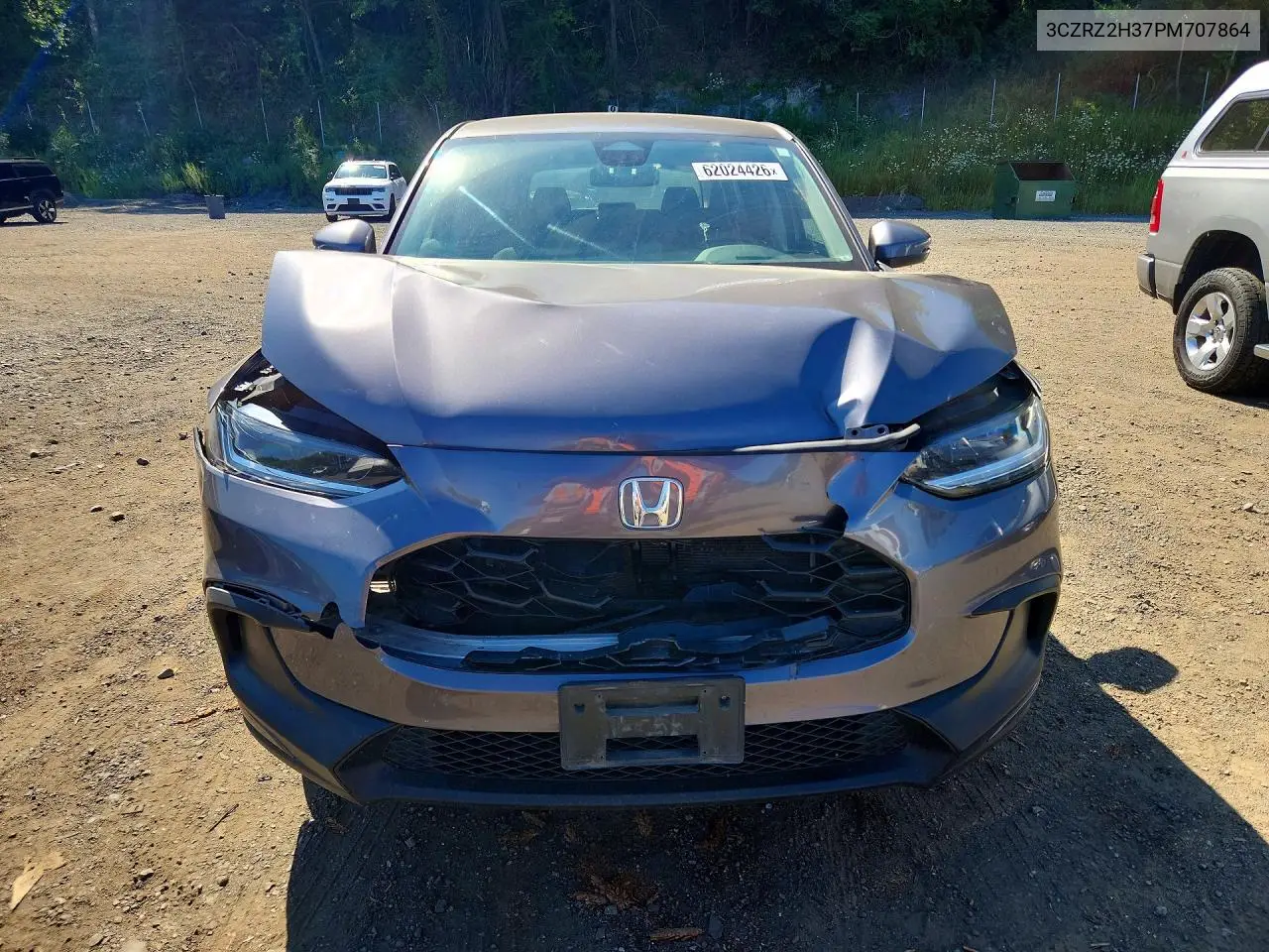2023 Honda Hr-V Lx VIN: 3CZRZ2H37PM707864 Lot: 62024426
