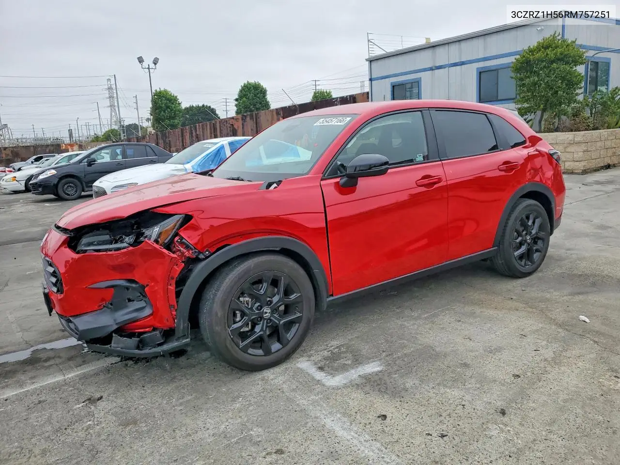 2024 Honda Hr-V Sport VIN: 3CZRZ1H56RM757251 Lot: 55457166