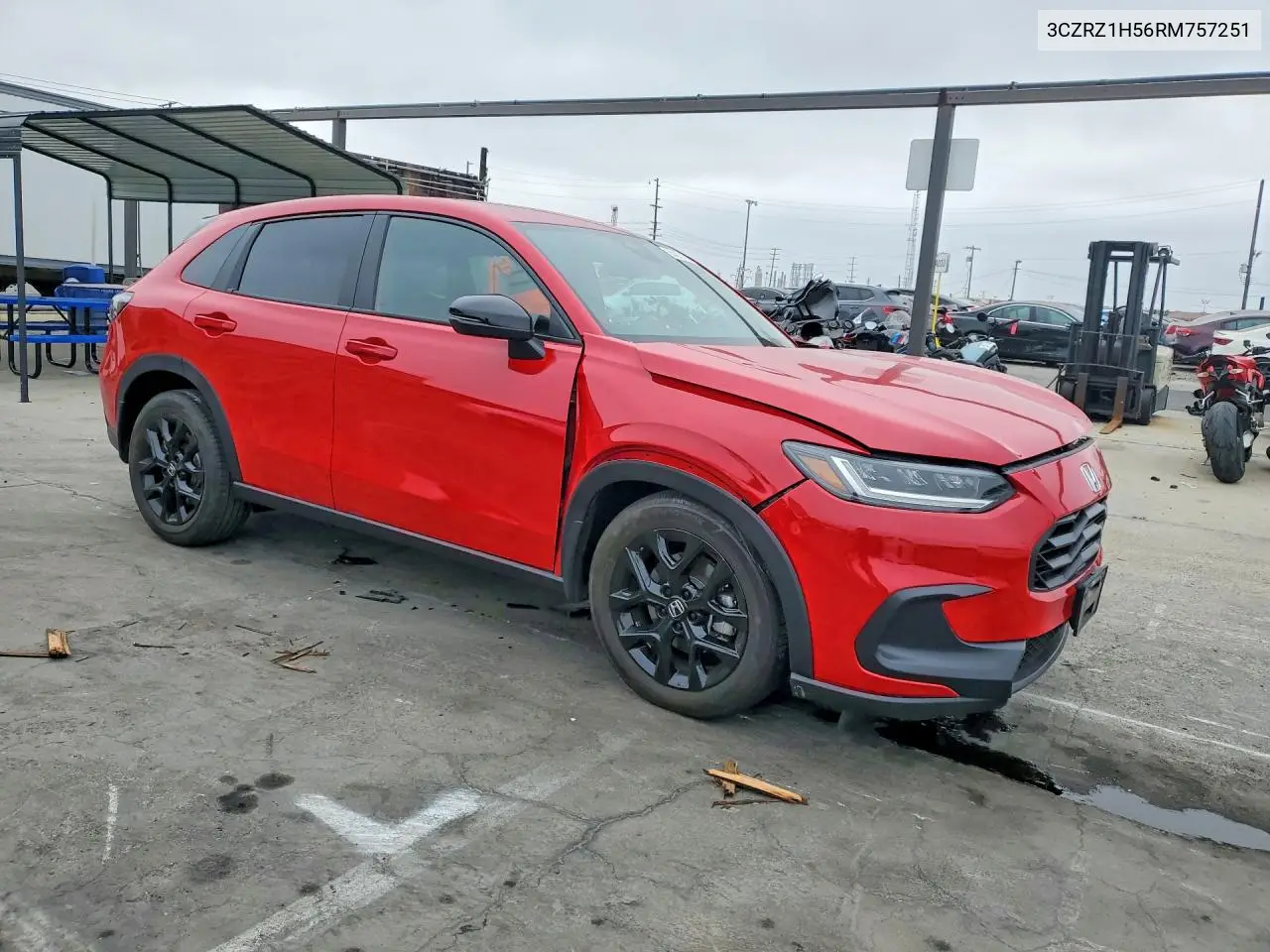 2024 Honda Hr-V Sport VIN: 3CZRZ1H56RM757251 Lot: 55457166