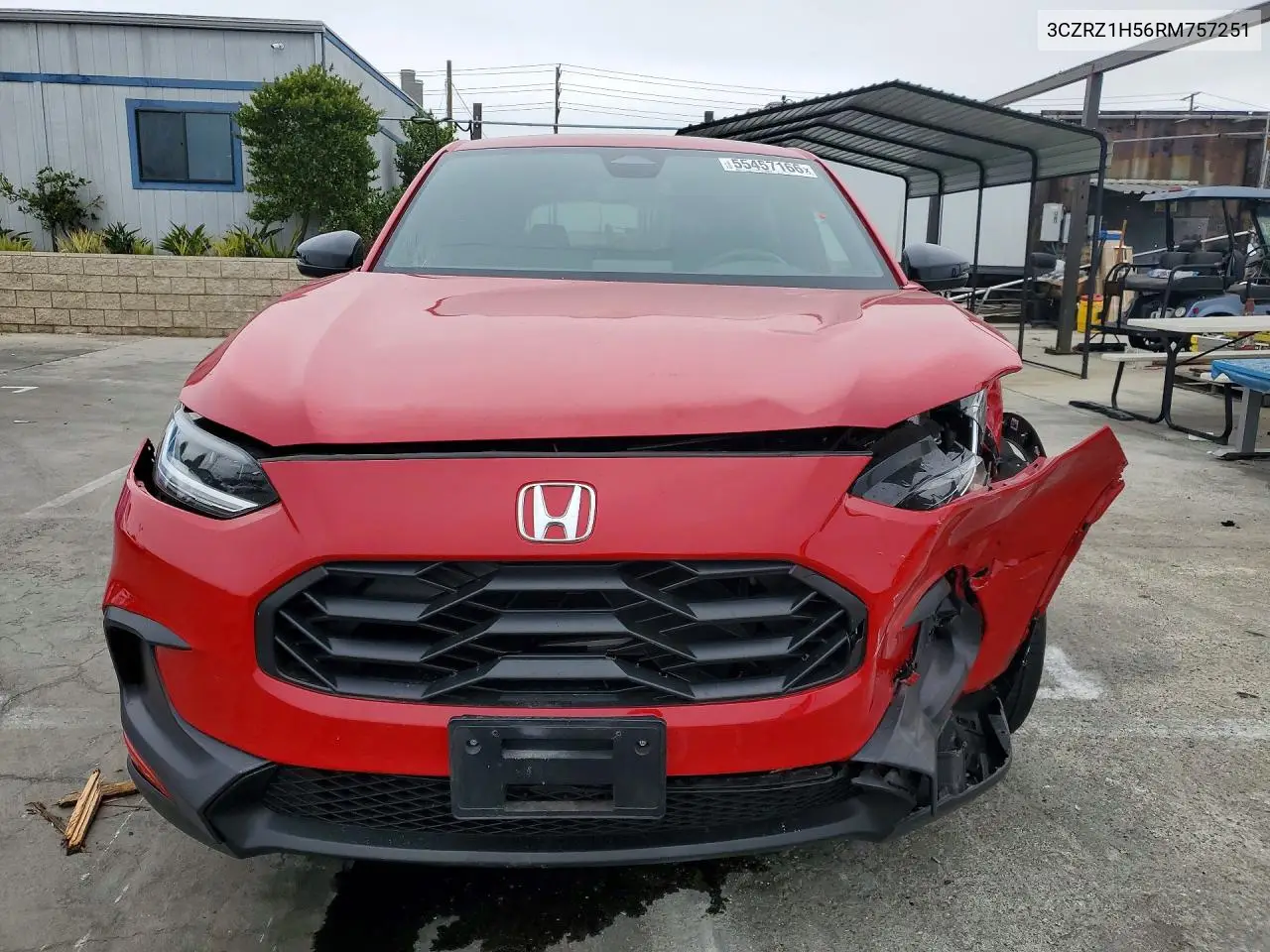 2024 Honda Hr-V Sport VIN: 3CZRZ1H56RM757251 Lot: 55457166