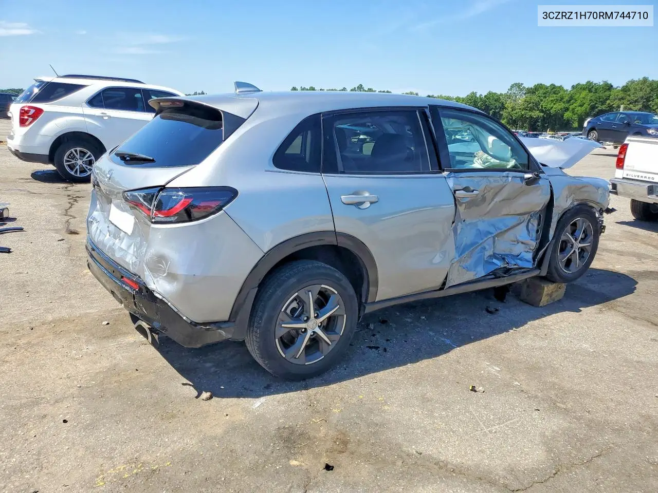 2024 Honda Hr-V Exl VIN: 3CZRZ1H70RM744710 Lot: 55962976