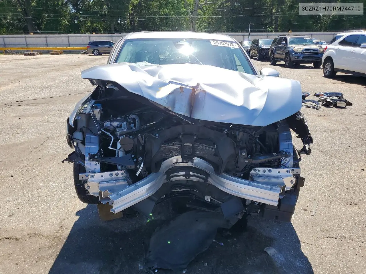 2024 Honda Hr-V Exl VIN: 3CZRZ1H70RM744710 Lot: 55962976