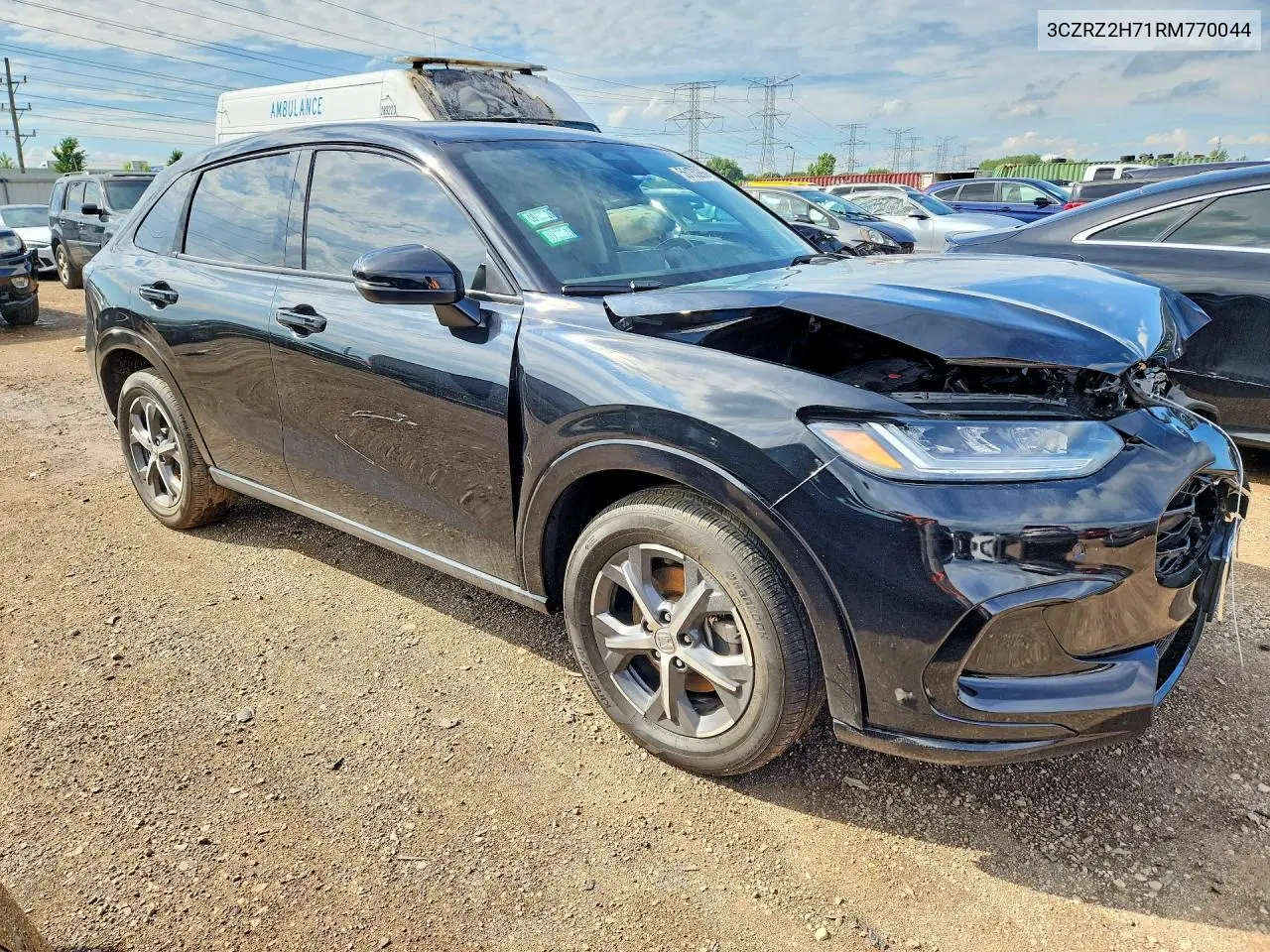 2024 Honda Hr-V Exl VIN: 3CZRZ2H71RM770044 Lot: 56133296