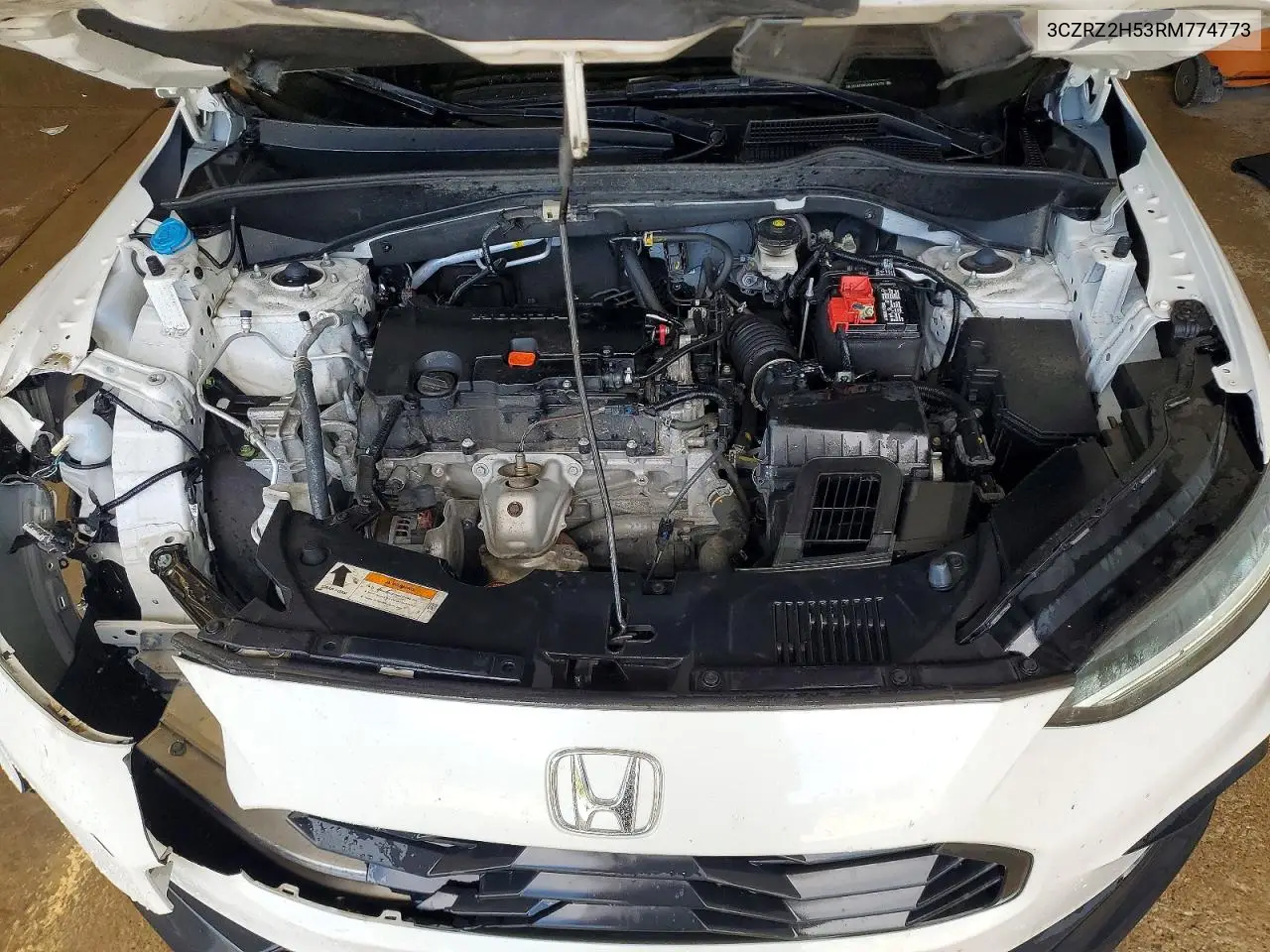 2024 Honda Hr-V Sport VIN: 3CZRZ2H53RM774773 Lot: 57297406