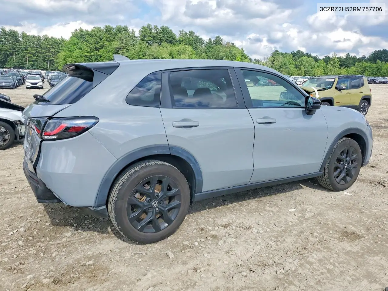 2024 Honda Hr-V Sport VIN: 3CZRZ2H52RM757706 Lot: 57391366