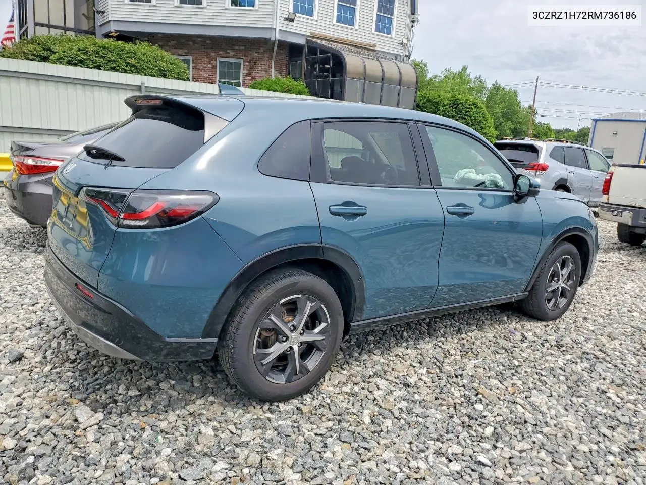 2024 Honda Hr-V Exl VIN: 3CZRZ1H72RM736186 Lot: 59864796