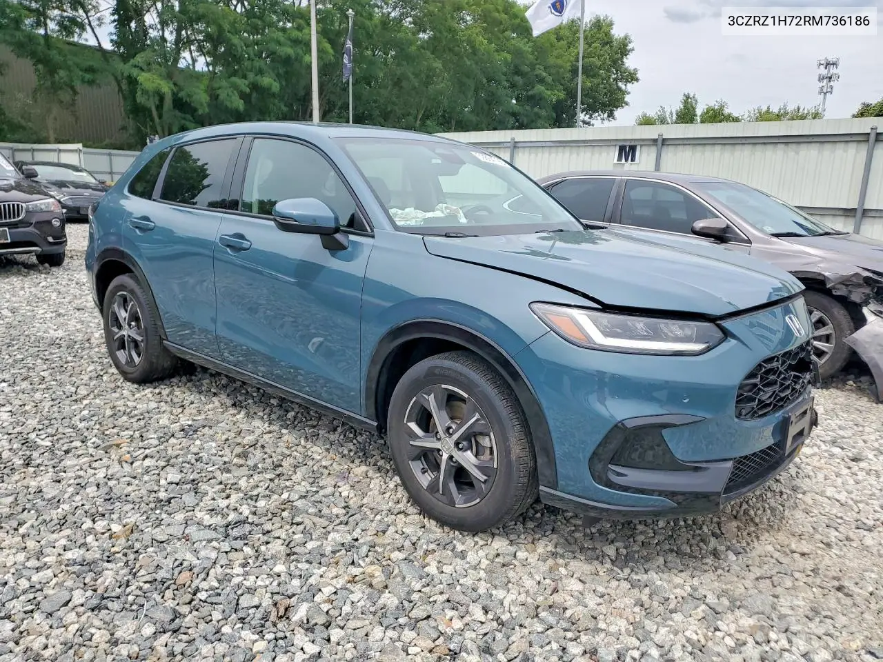 2024 Honda Hr-V Exl VIN: 3CZRZ1H72RM736186 Lot: 59864796