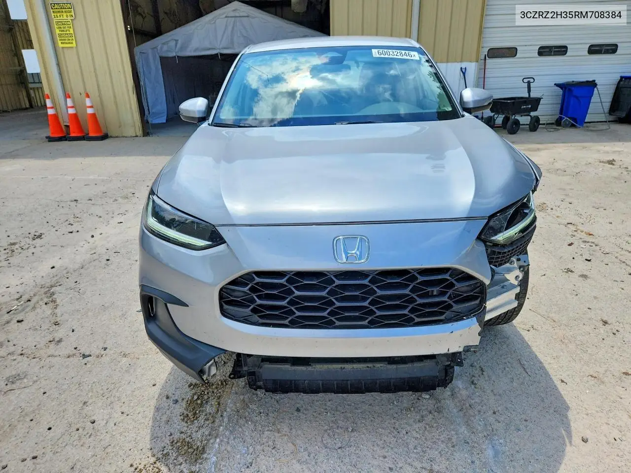 2024 Honda Hr-V Lx VIN: 3CZRZ2H35RM708384 Lot: 60032846