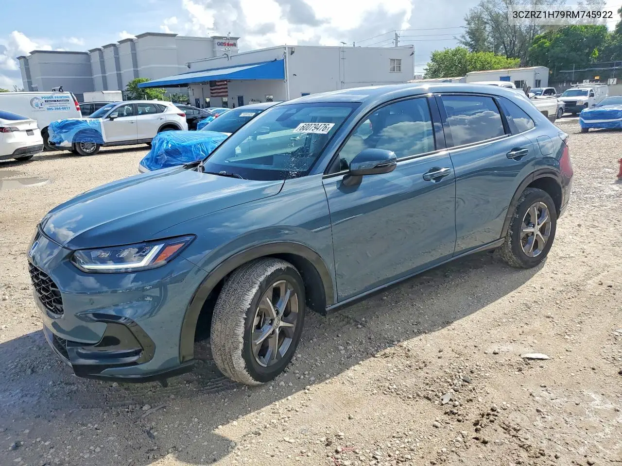 2024 Honda Hr-V Exl VIN: 3CZRZ1H79RM745922 Lot: 60079476