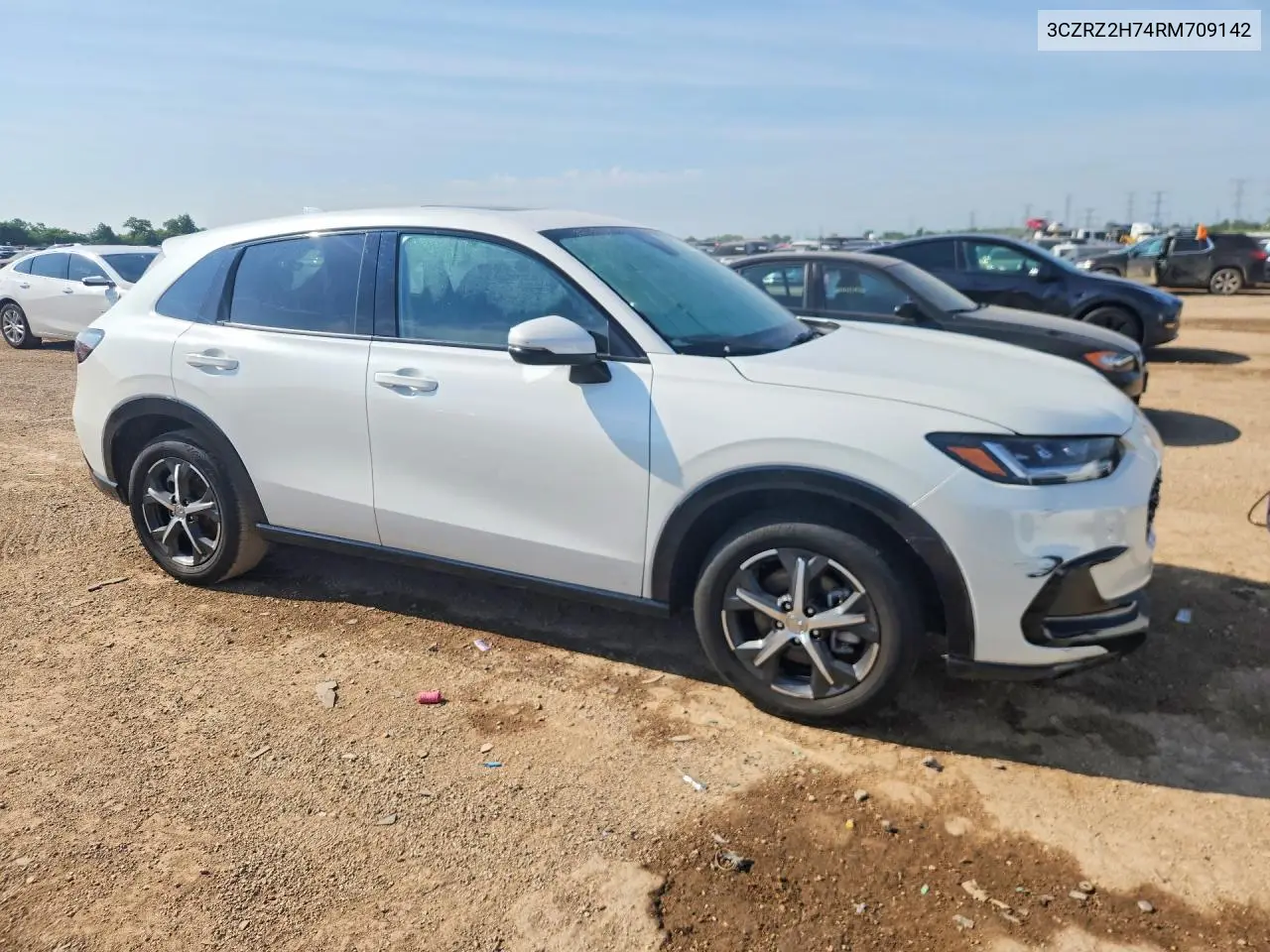 2024 Honda Hr-V Exl VIN: 3CZRZ2H74RM709142 Lot: 60386626