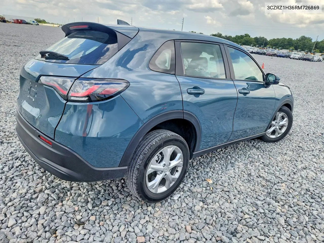 2024 Honda Hr-V Lx VIN: 3CZRZ1H36RM726869 Lot: 60567106