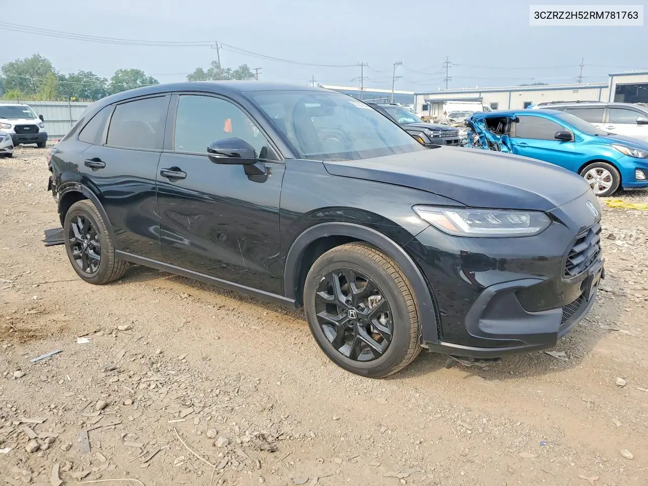 2024 Honda Hr-V Sport VIN: 3CZRZ2H52RM781763 Lot: 60837836