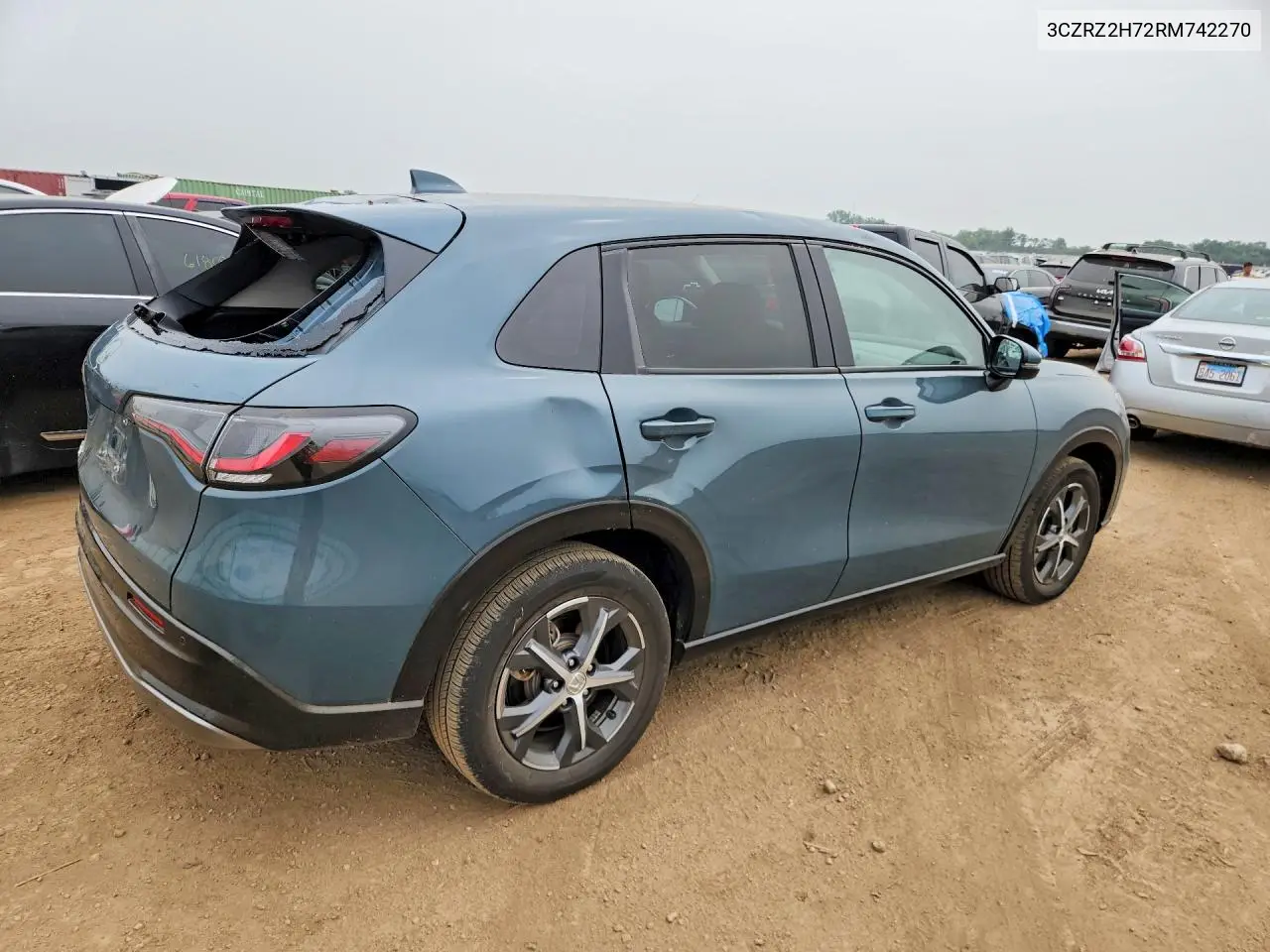 2024 Honda Hr-V Exl VIN: 3CZRZ2H72RM742270 Lot: 61689906