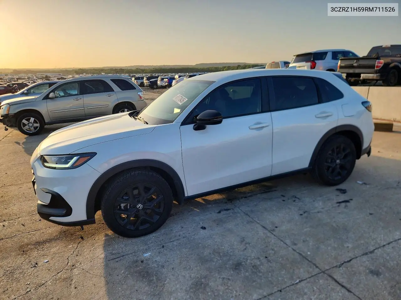 2024 Honda Hr-V Sport VIN: 3CZRZ1H59RM711526 Lot: 61778426