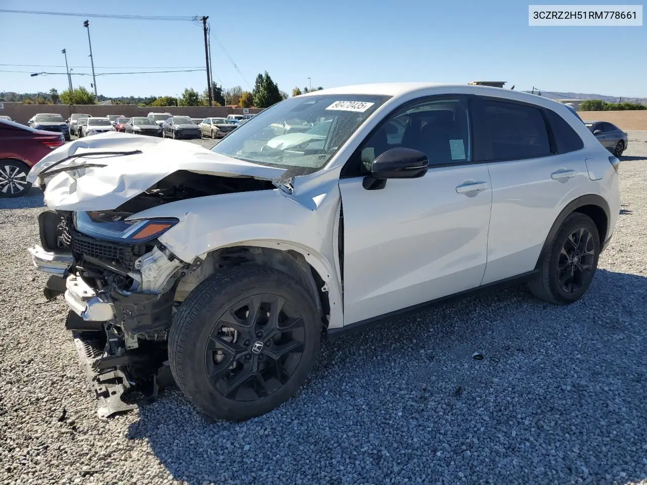 3CZRZ2H51RM778661 2024 Honda Hr-V Sport