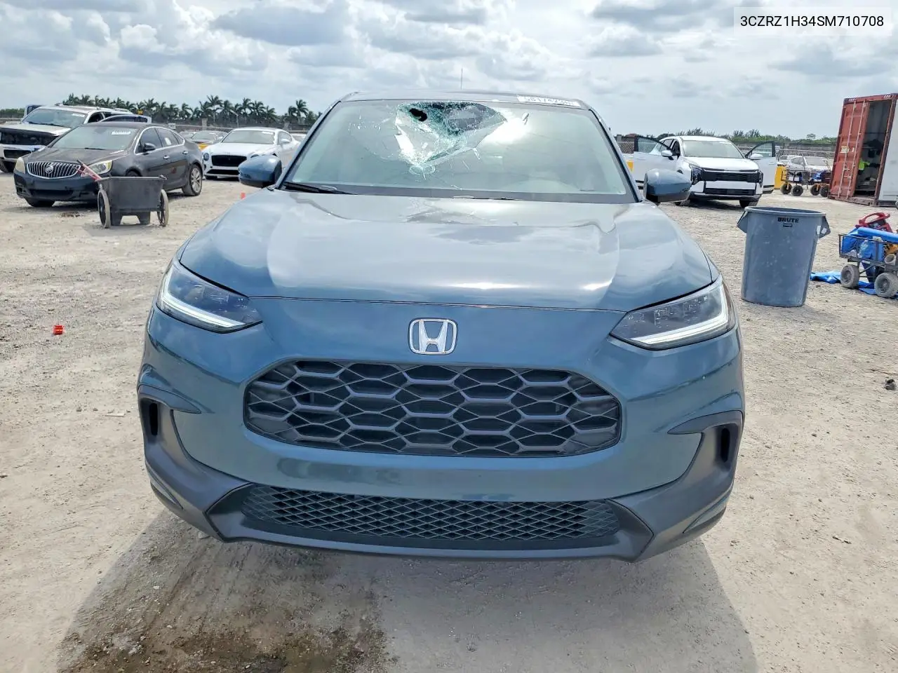 2025 Honda Hr-V Lx VIN: 3CZRZ1H34SM710708 Lot: 58174236