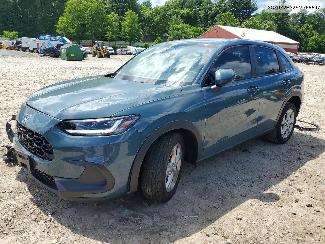 2025 Honda Hr-V Lx VIN: 3CZRZ2H32SM765597 Lot: 58278036
