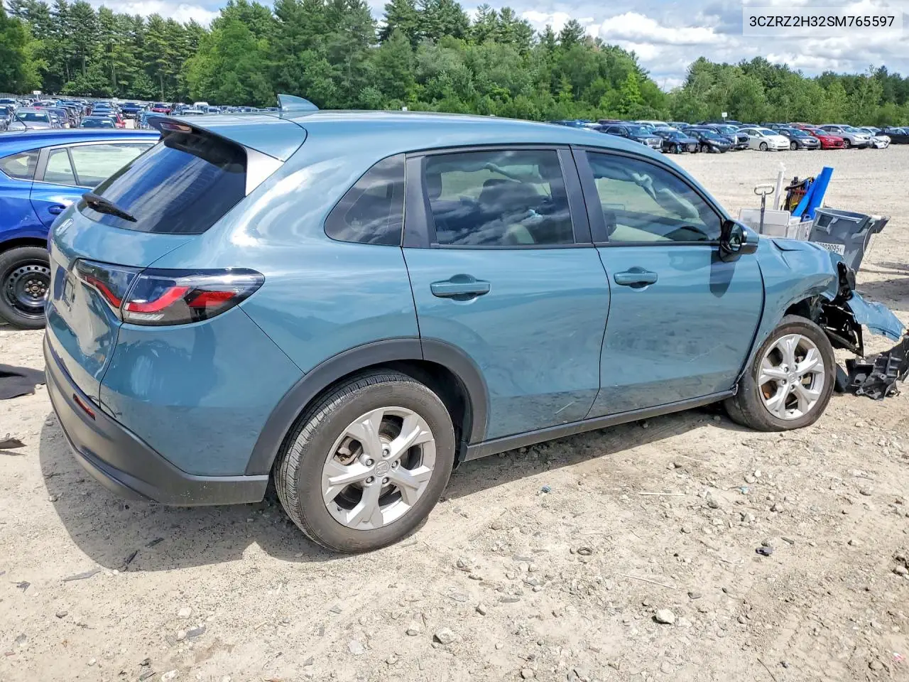 2025 Honda Hr-V Lx VIN: 3CZRZ2H32SM765597 Lot: 58278036