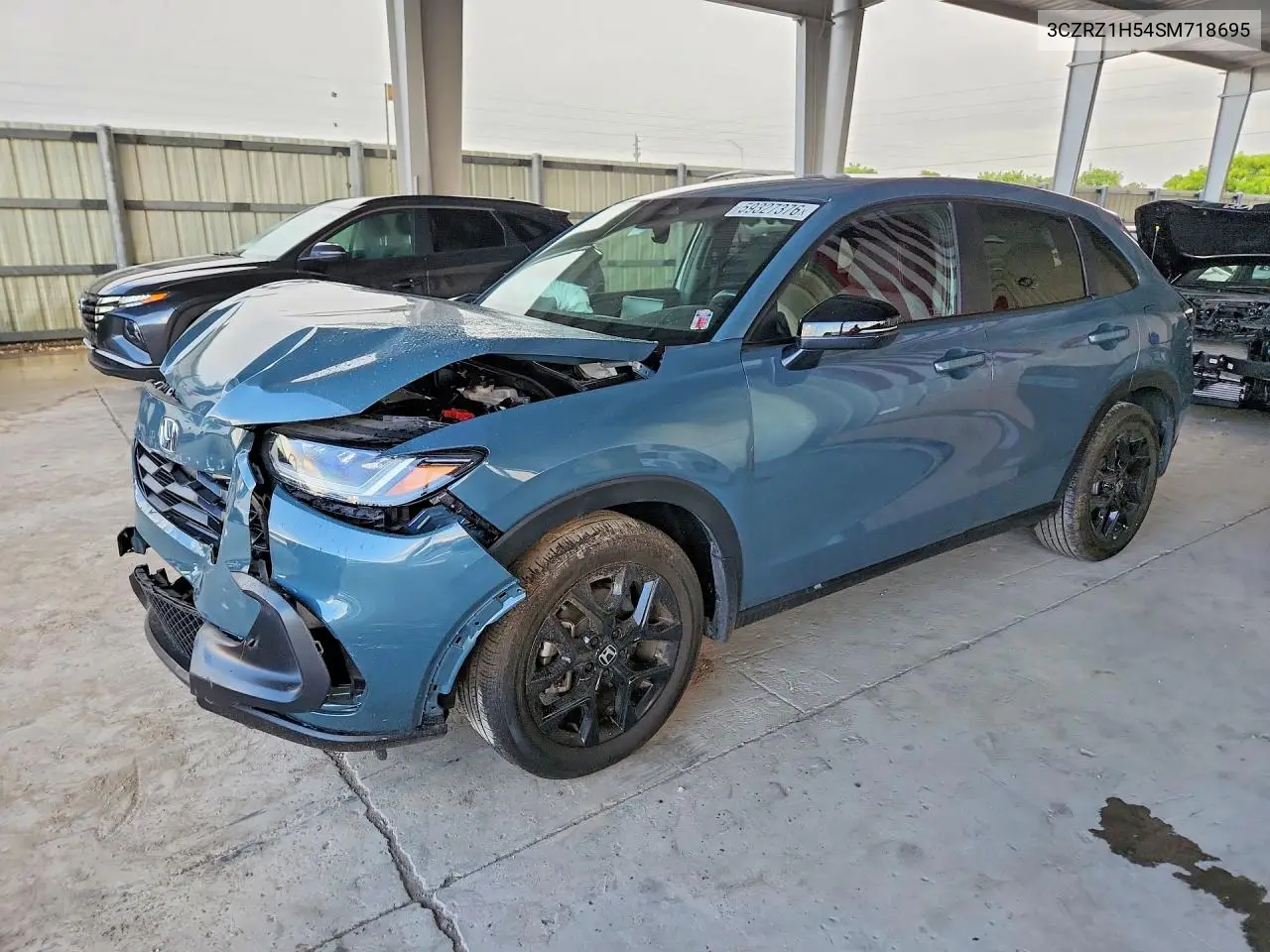 2025 Honda Hr-V Sport VIN: 3CZRZ1H54SM718695 Lot: 59327376