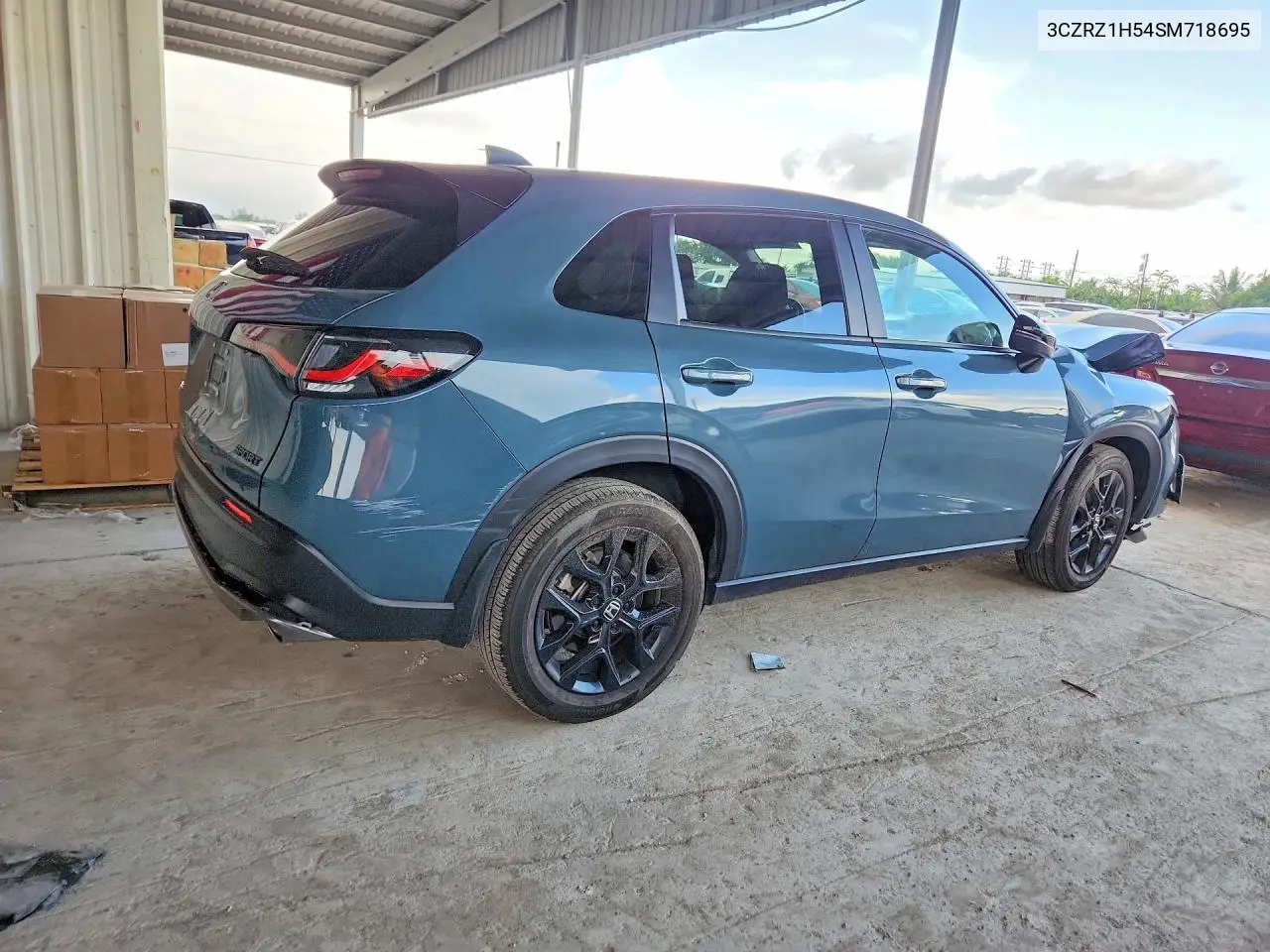 2025 Honda Hr-V Sport VIN: 3CZRZ1H54SM718695 Lot: 59327376