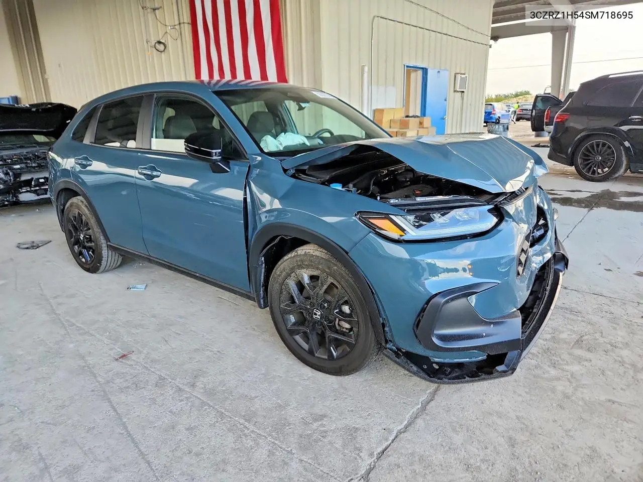 2025 Honda Hr-V Sport VIN: 3CZRZ1H54SM718695 Lot: 59327376