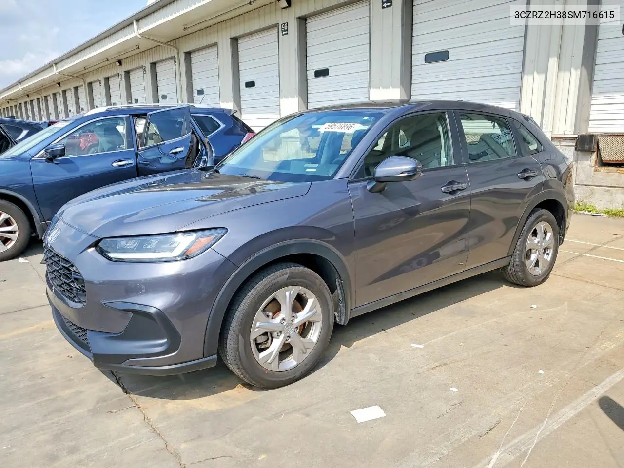 2025 Honda Hr-V Lx VIN: 3CZRZ2H38SM716615 Lot: 59576896