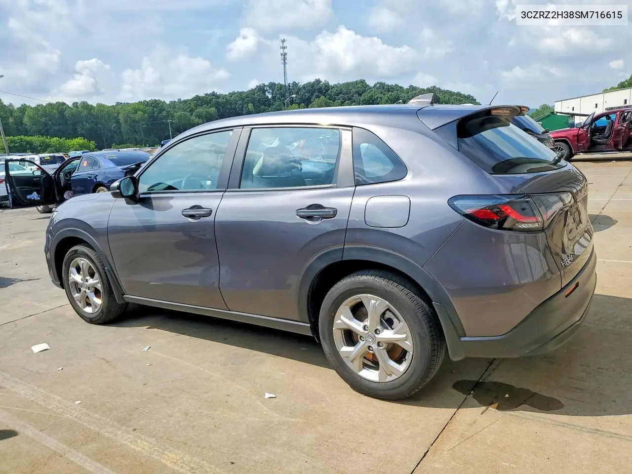 2025 Honda Hr-V Lx VIN: 3CZRZ2H38SM716615 Lot: 59576896