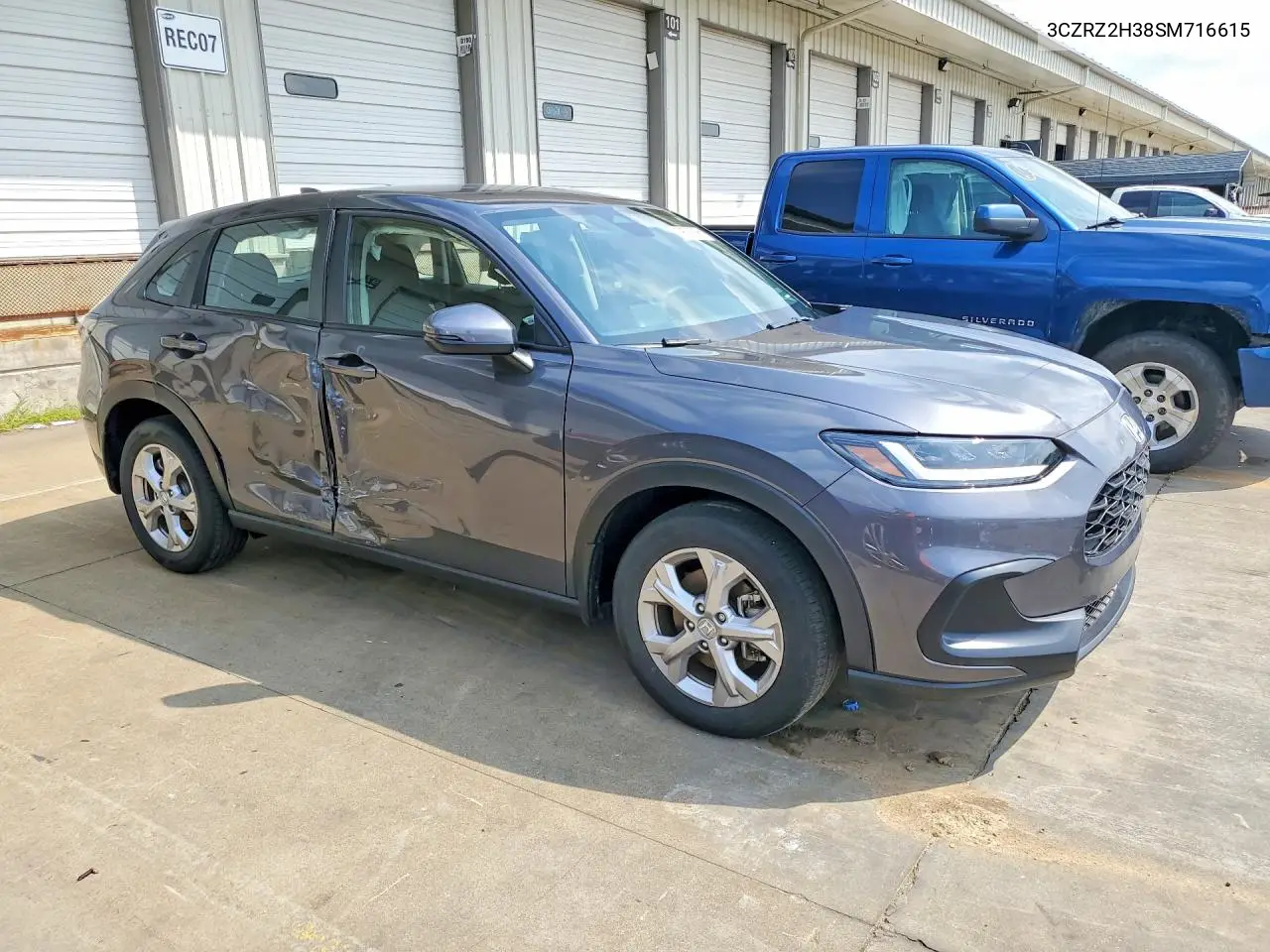 2025 Honda Hr-V Lx VIN: 3CZRZ2H38SM716615 Lot: 59576896