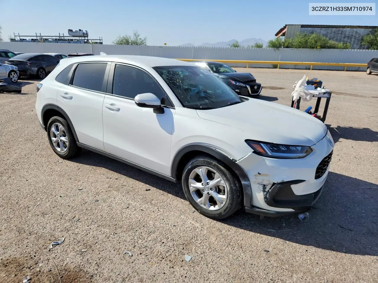 2025 Honda Hr-V Lx VIN: 3CZRZ1H33SM710974 Lot: 60030506