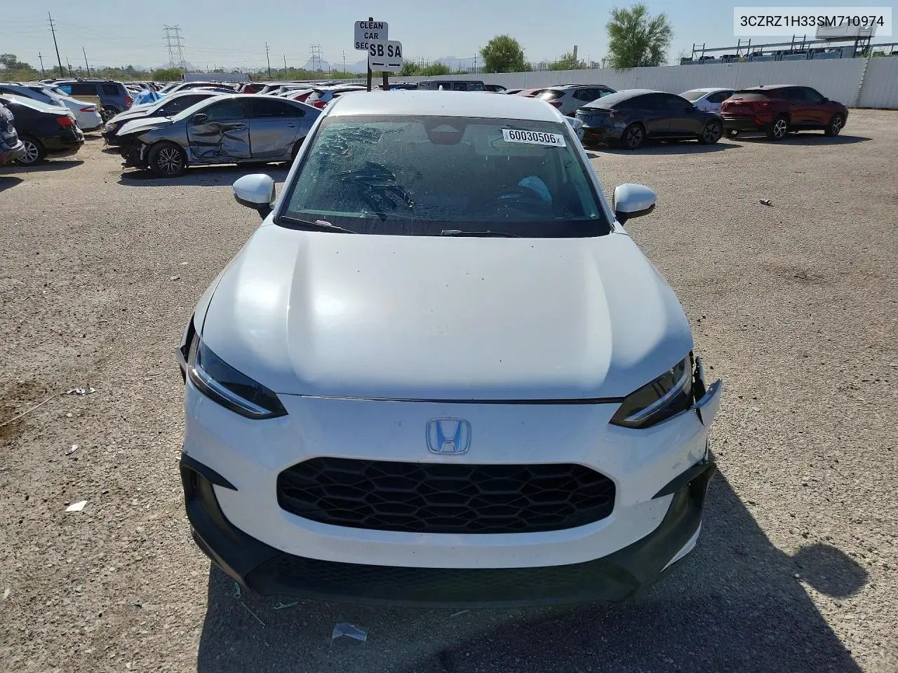 2025 Honda Hr-V Lx VIN: 3CZRZ1H33SM710974 Lot: 60030506