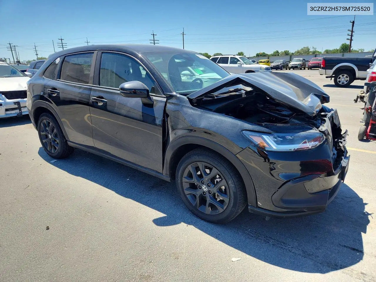2025 Honda Hr-V Sport VIN: 3CZRZ2H57SM725520 Lot: 60073956