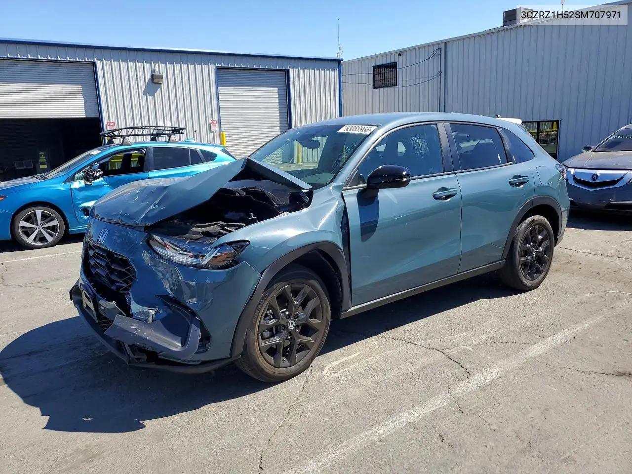 2025 Honda Hr-V Sport VIN: 3CZRZ1H52SM707971 Lot: 60089966
