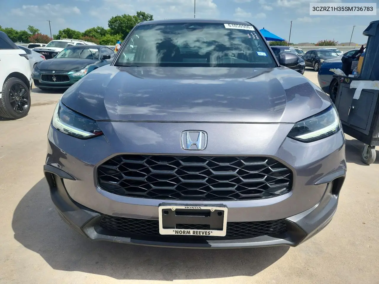 2025 Honda Hr-V Lx VIN: 3CZRZ1H35SM736783 Lot: 61050906
