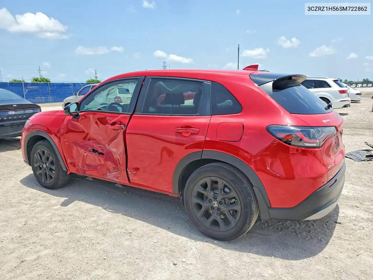 2025 Honda Hr-V Sport VIN: 3CZRZ1H56SM722862 Lot: 61179776